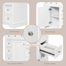 36" Bathroom Vanity without Sink, Cabinet Base Only