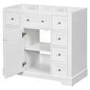 36" Bathroom Vanity without Sink, Cabinet Base Only
