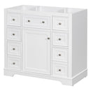 36" Bathroom Vanity without Sink, Cabinet Base Only
