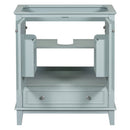 30" Bathroom Vanity without Sink, Base Only, Multi-functional Bathroom Cabinet with Doors and Drawer, Solid Frame and MDF Board, Green
