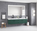 LED Bathroom Mirror 84" x 48" with Front and Backlight