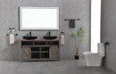Framed LED Single Bathroom Vanity Mirror