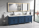 Framed LED Single Bathroom Vanity Mirror