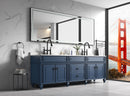 Framed LED Single Bathroom Vanity Mirror