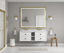 60-Inch LED Lighted Bathroom Wall Mounted Mirror