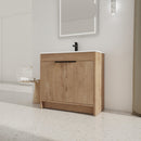 36" Freestanding Bathroom Vanity with Integrated Sink