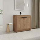 36" Freestanding Bathroom Vanity with Integrated Sink
