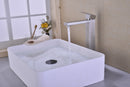 Single Handle Sink Brushed Nickel Vanity Bathroom Faucet