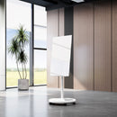 Removable Adjustable Height Tempered Glass Whiteboard