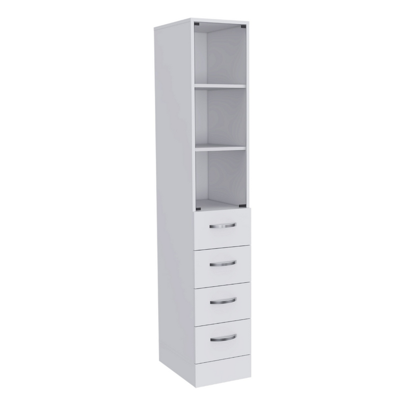 Linen Cabinet Artic, Three Shelves, Single Door, photo 7 of 9