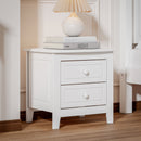 2-Drawer Nightstand for Bedroom