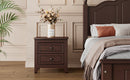 2-Drawer Nightstand for Bedroom