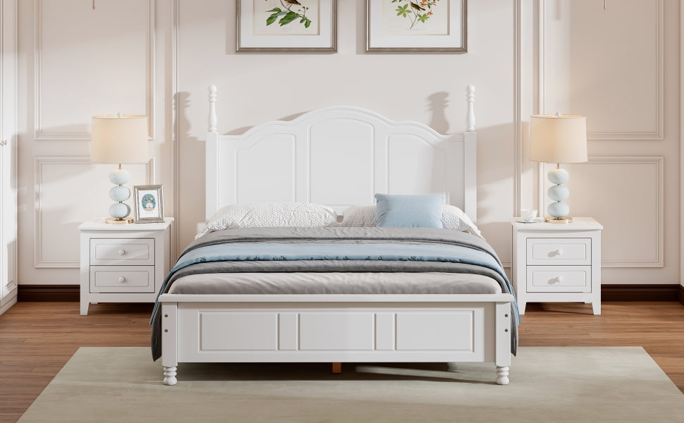 Full Size Wood Platform Bed Frame, photo 10 of 10