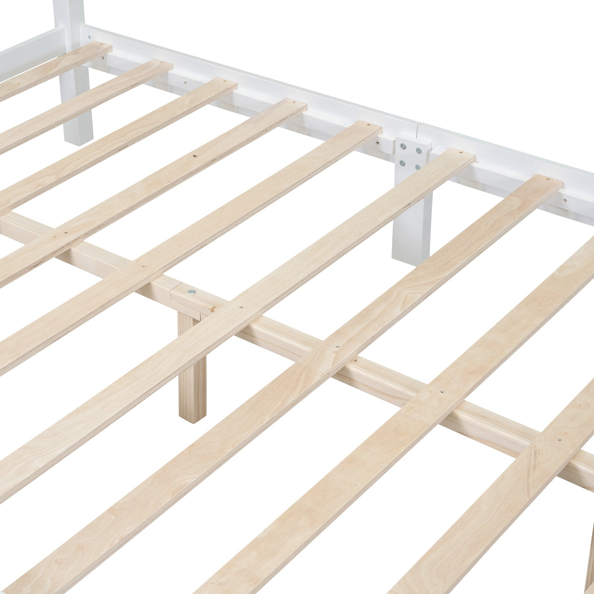 Full Size Wood Platform Bed Frame, photo 9 of 10