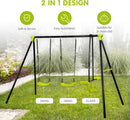 Triple Children Metal Safe Swing Set