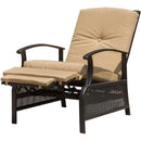 Patio Recliner Chair with Cushions by HouseOfZazla