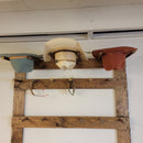 3 Cowboy Hat Rack | Cowboy Hat Holder | with 13 Gimmee Cap pegs | Rustic Western Hat Display | Handcrafted Wooden Organizer | Space-Saving Home Decor | Made in USA