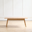Solid Wood Center Coffee Table with Storage