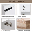Soft Close Doors Bathroom Vanity With Sink, 16 Inch