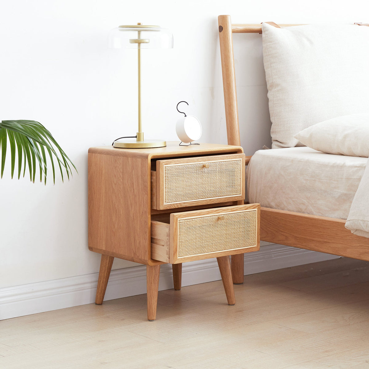 Pure Solid Wood Bedside Cabinet, photo 6 of 8