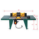 Electric Benchtop Router Table for Woodworking