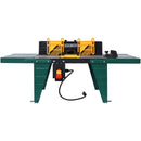 Electric Benchtop Router Table for Woodworking