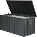 150 Gallon Outdoor Storage Deck Box - Waterproof and Lockable