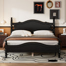 Queen Size Wood Platform Bed Frame