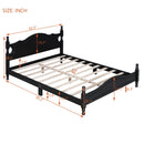 Queen Size Wood Platform Bed Frame