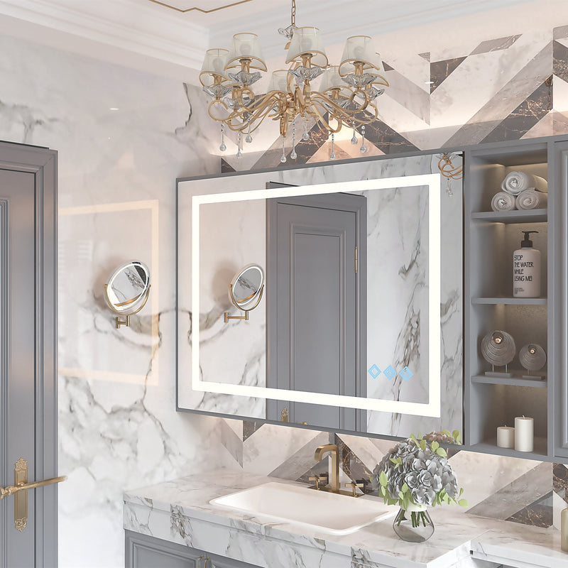 48x36 Inch LED Bathroom Mirror, photo 5 of 10