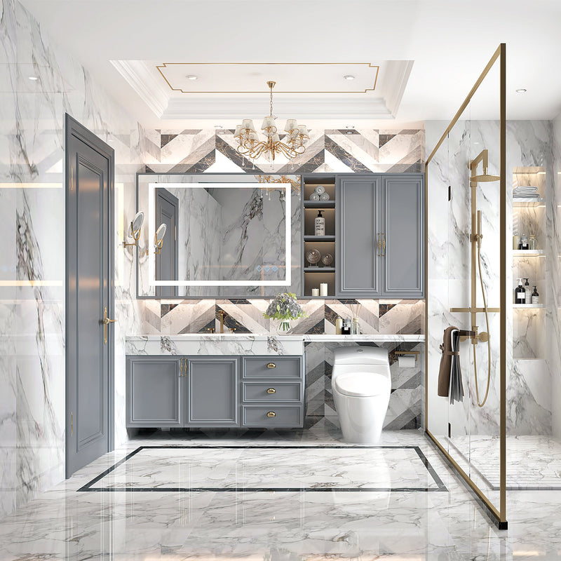 48x36 Inch LED Bathroom Mirror, photo 6 of 10