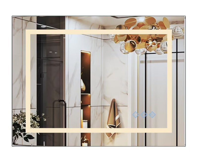 48x36 Inch LED Bathroom Mirror, photo 2 of 10