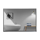 36x24 Inch Bathroom Mirror with Beveled Edge