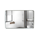 36x30 Inch Glossy Brushed Bathroom Mirror
