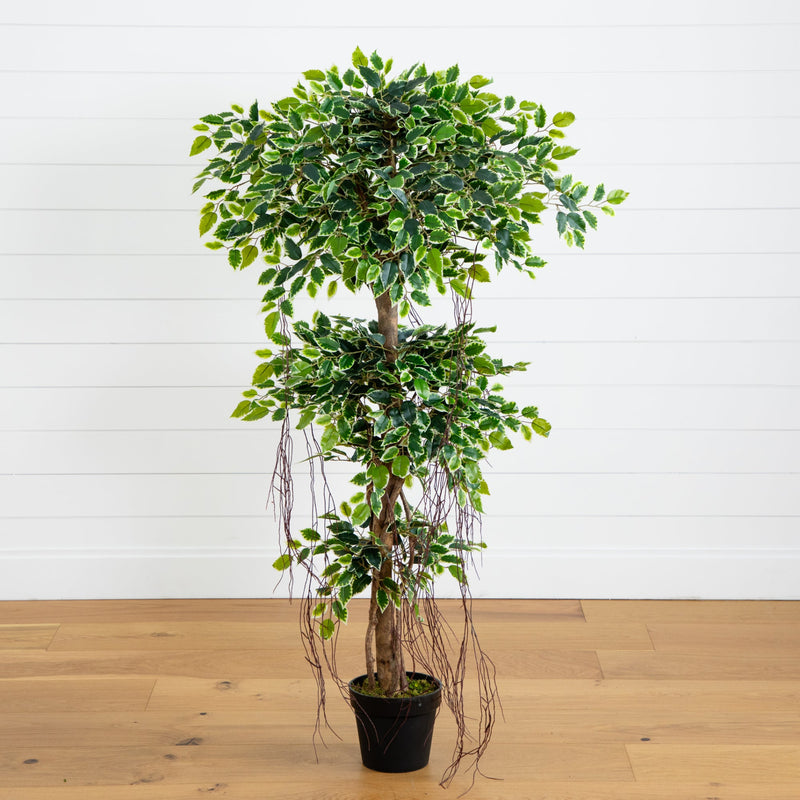 5’ Elegant Ficus Artificial Tree