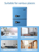 3.5 Cu.Ft Compact Refrigerator - Retro Mini Fridge with Freezer