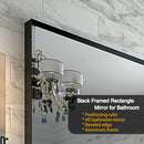 36x30 Inch Glossy Bathroom Mirror