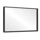 36x24 Inch Bathroom Mirror with Beveled Edge