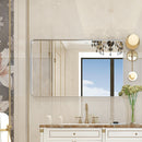 40x30 Inch Brushed Bathroom Mirror