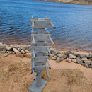 8 Cowboy Hat & 2 Boot Tree Rack | Hybrid Western Organizer | Rustic Wooden Hat & Boot Stand | Functional Entryway Display | Handcrafted in USA