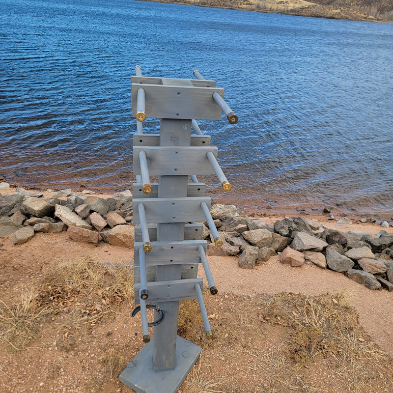 8 Cowboy Hat & 2 Boot Tree Rack | Hybrid Western Organizer | Rustic Wooden Hat & Boot Stand | Functional Entryway Display | Handcrafted in USA