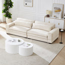 Mid-Century Sofa Couch Modern Upholstered Couch