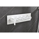 Wall Mounted Waterfall Rain Shower System With 3 Body Sprays & Handheld Shower