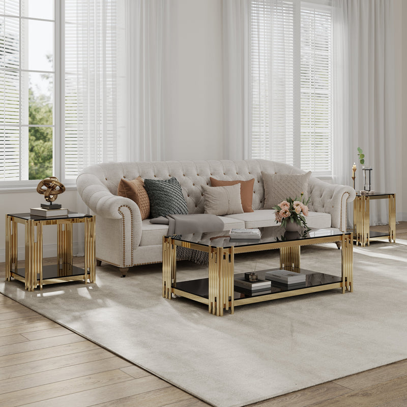 Woker Furniture 20" Wide Square End Table, photo 3 of 10