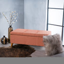 Tufted Ainsley Button Storage Ottoman Bench