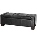 Large 51" Storage Ottoman, Tufted Storage Bench