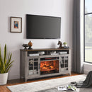55 Inch TV Media Stand with Electric Fireplace