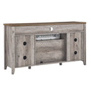 55 Inch TV Media Stand with Electric Fireplace