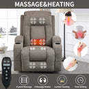 Power Lift Recliner Chair with Massage and Heat - ComfortMAX
