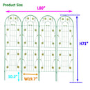 4 Pack Metal Garden Trellis